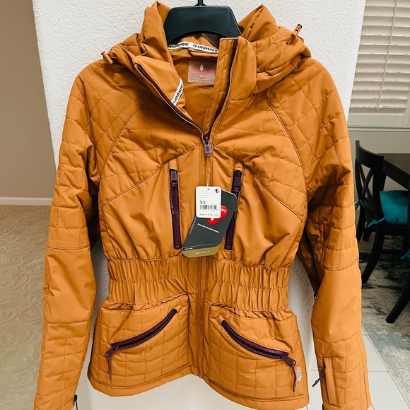 NWT Free FP Movement All Prepped Ski Jacket Toasted Coconut XS - Picture 1 of 16